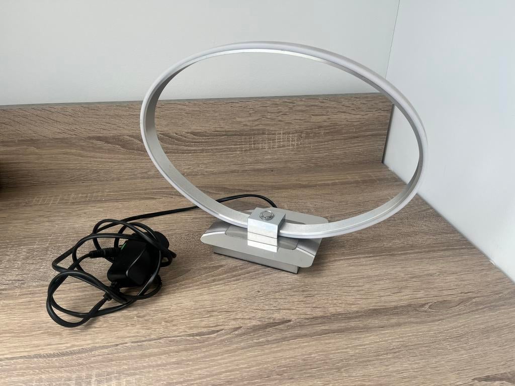 Ringlamp LED | touch, Scandinavisch, Ophalen of Verzenden, Zo goed als nieuw, Metaal