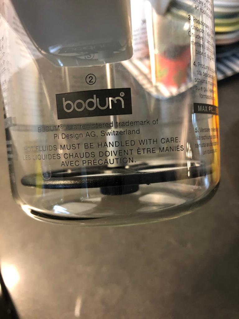 Bodum melkopschuimer wit nieuwstaat, Ophalen, Zo goed als nieuw, Handmatige melkopschuimer