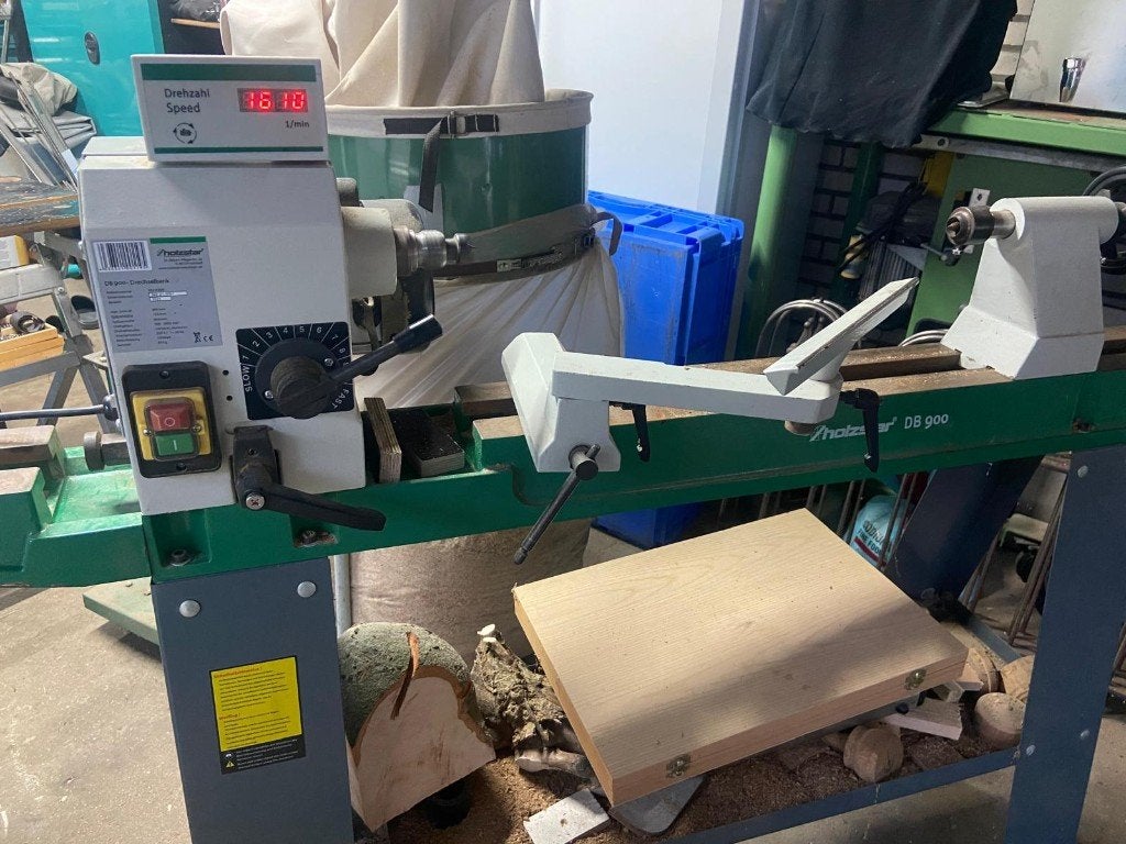 Houtdraaibank, Ophalen, Zo goed als nieuw, Houtdraaibank, 500 tot 1000 mm