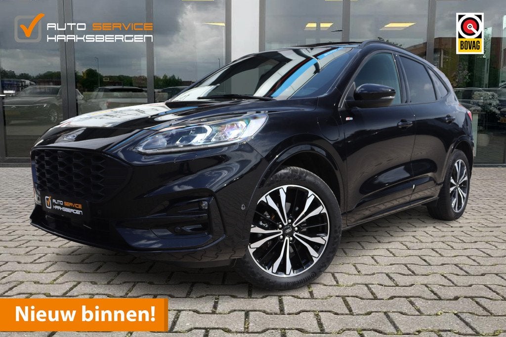 Ford Kuga 2.5 PHEV ST-Line X | ACC | B&O | Camera |, 14 kWh, Zwart, 4 cilinders, Zwart