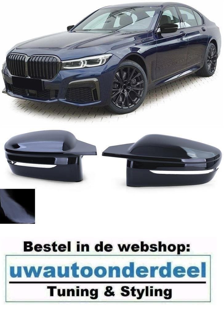 Zwart Wing Spiegel Spiegelkappen M Look Voor Bmw 7 Serie G11, Verzenden, Automotive Parts, A.parts@hotmail.nl, Trasmolenlaan 12 3447 GZ Woerden