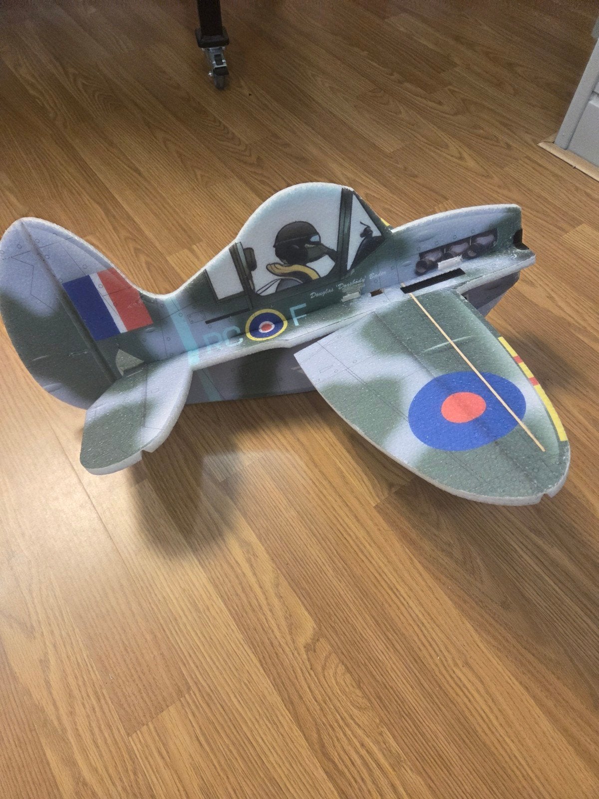 RC Factory Cartoon Spitfire Vliegtuig, Ophalen, Gebruikt