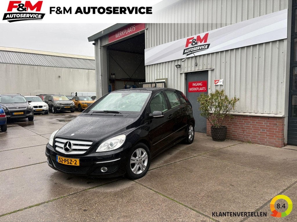 Mercedes-Benz B-klasse 160 Business Class Automaat, airco, c, Auto's, Mercedes-Benz, Stof, Automatische klimaatregeling, Zwart