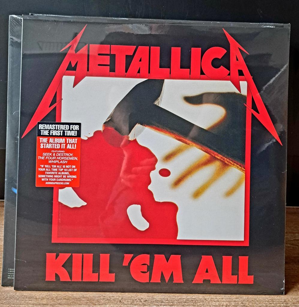 Metallica - Kill 'Em All (Remastered LP), Cd's en Dvd's, Ophalen of Verzenden, Nieuw in verpakking