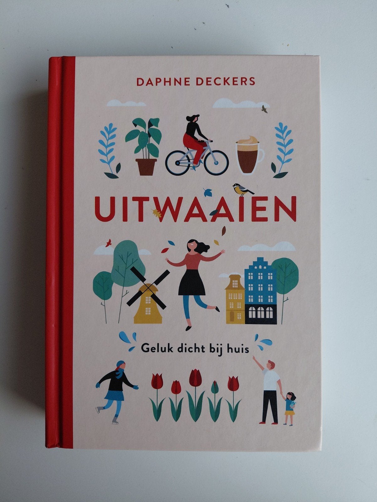 Daphne Deckers - Uitwaaien, Boeken, Overige Boeken, Ophalen of Verzenden, Zo goed als nieuw, Daphne Deckers