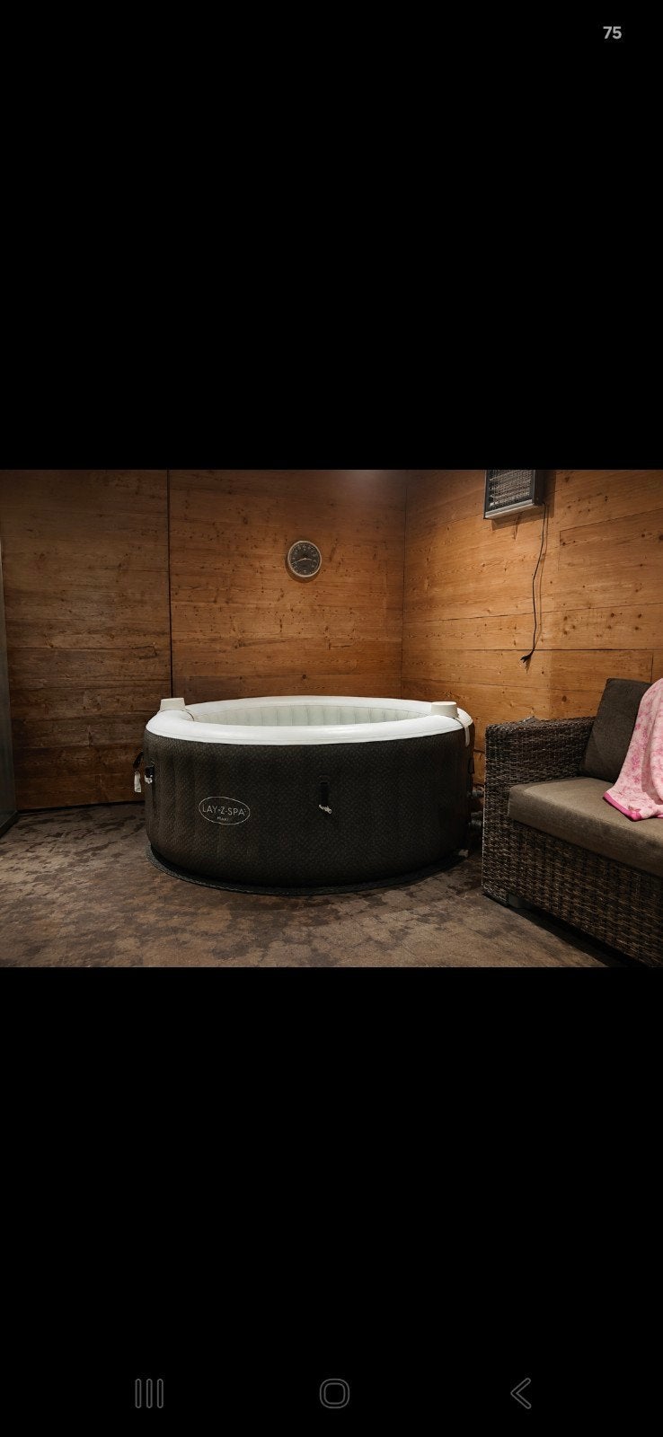te koop opblaasbare jacuzzi miami, Tuin en Terras, Bubbelbaden en Hottubs, Ophalen, Zo goed als nieuw, Opblaasbaar