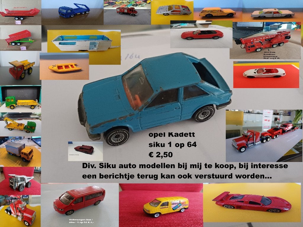 SIKU modelauto te koop, Ophalen of Verzenden, Gebruikt, Auto