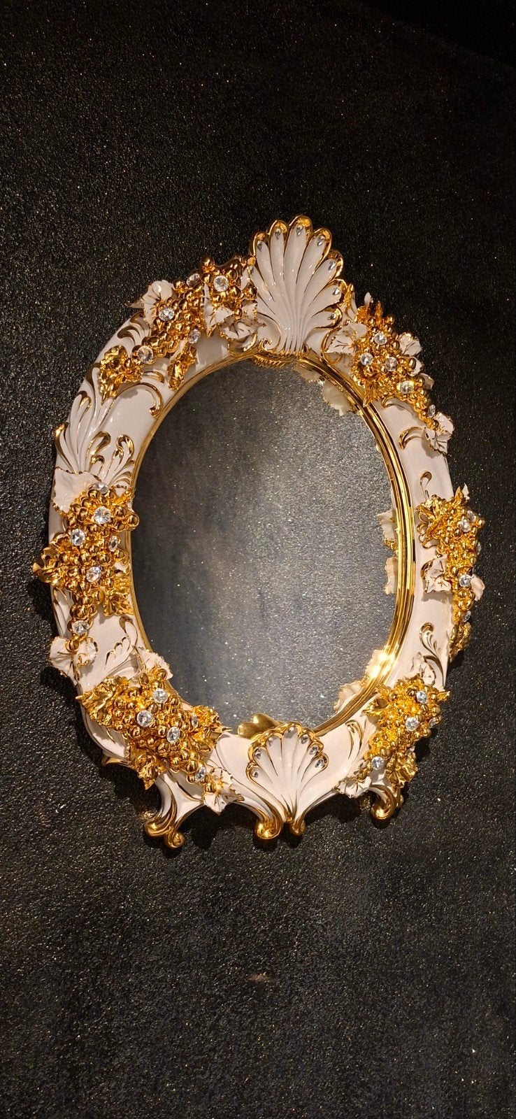 capodimonte porselein met bladgoud, Antiek en Kunst, Ophalen