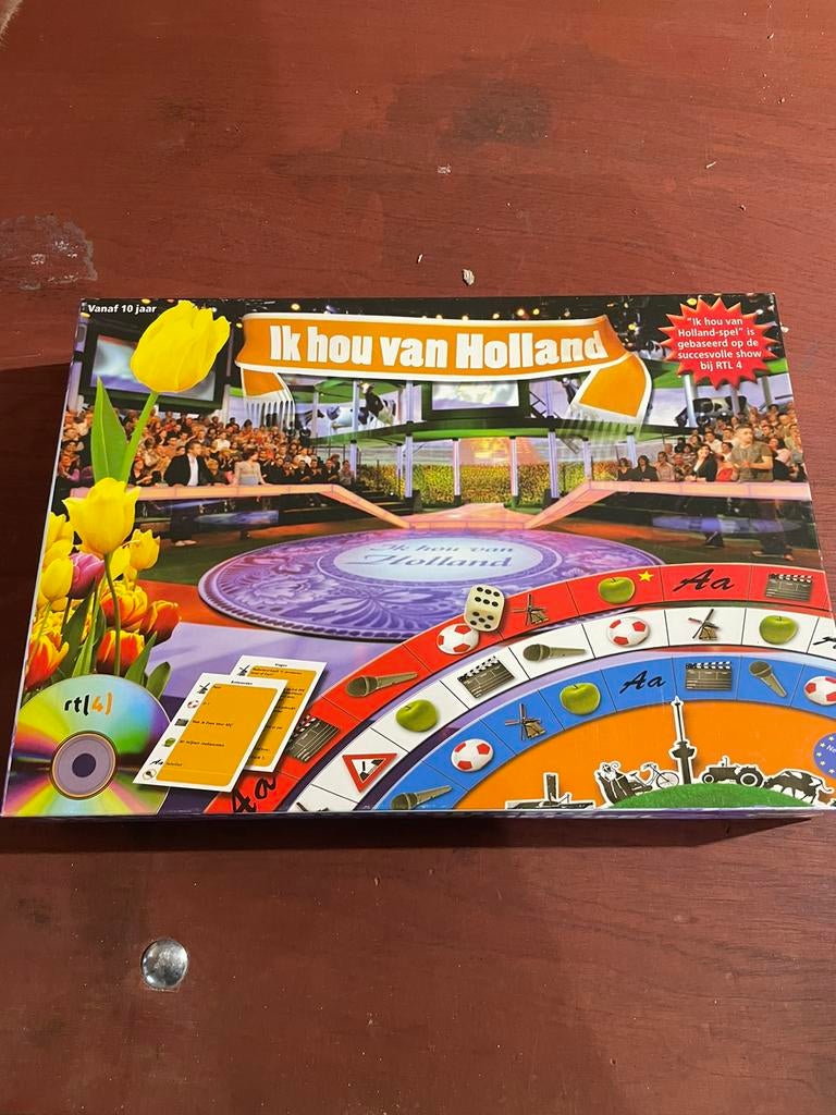 Spel Ik hou van holland, Hobby en Vrije tijd, Gezelschapsspellen | Bordspellen, Ophalen, Zo goed als nieuw