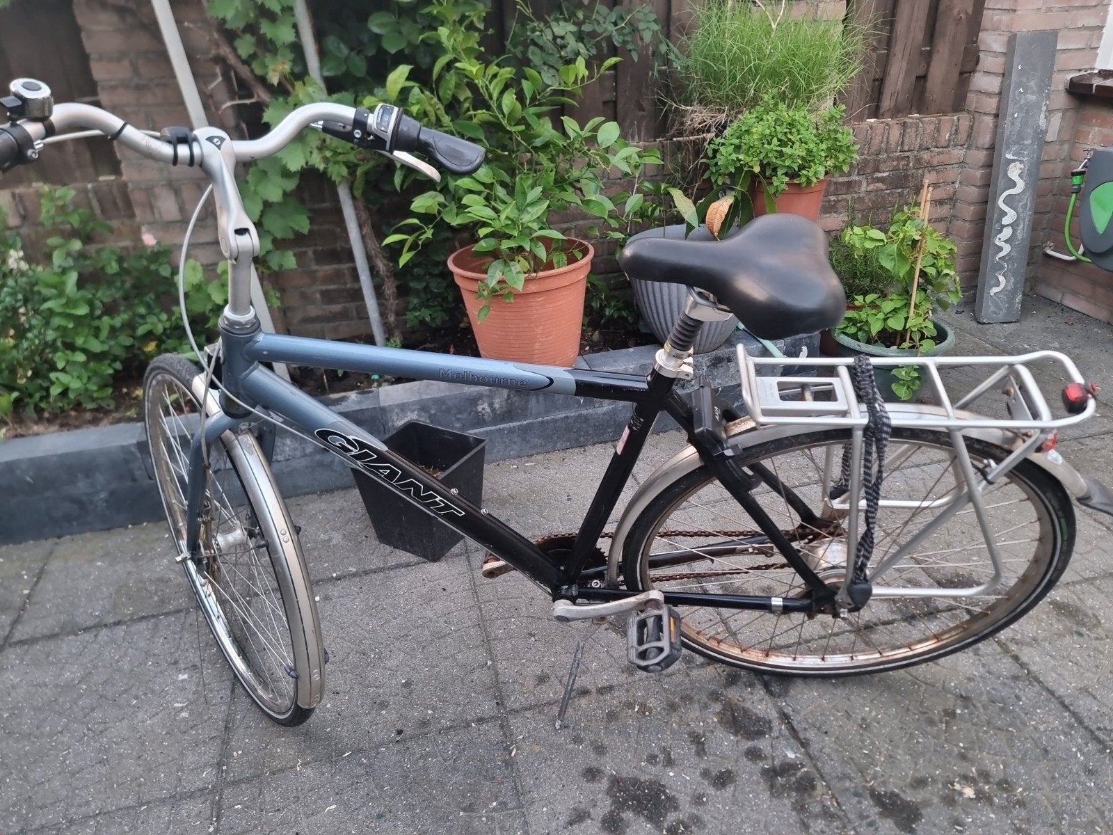 Giant Melbourne herenfiets - Gebruikt, Ophalen, Gebruikt, Versnellingen, Giant