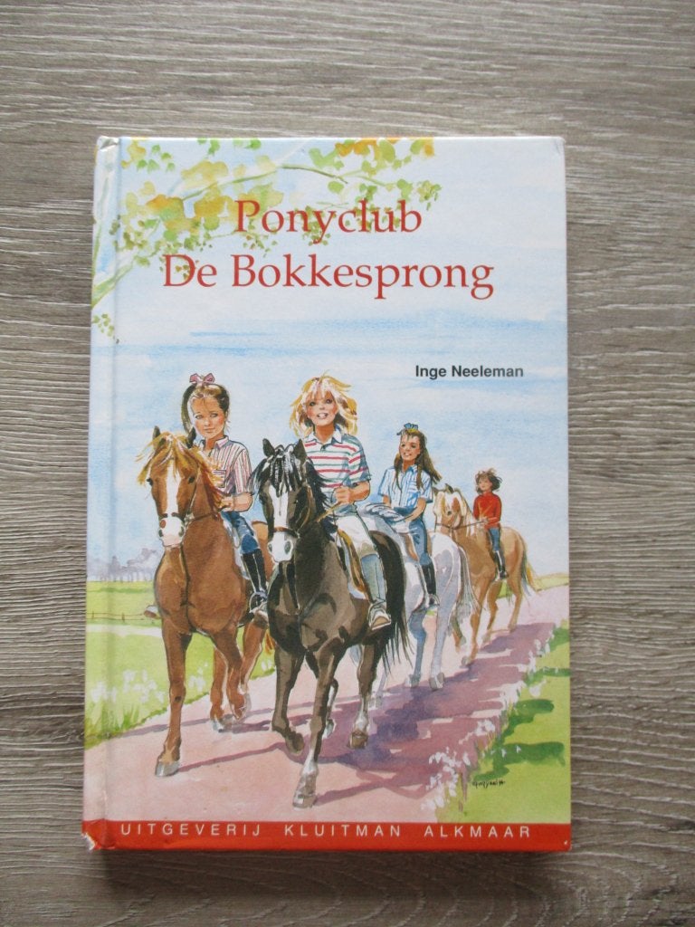 Ponyclub de bokkesprong - Inge Neeleman, Ophalen of Verzenden, Gelezen, Fictie algemeen