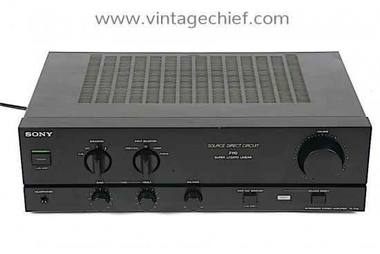 Sony versterker F110, vintage, Ophalen, Stereo, Minder dan 60 watt, Sony