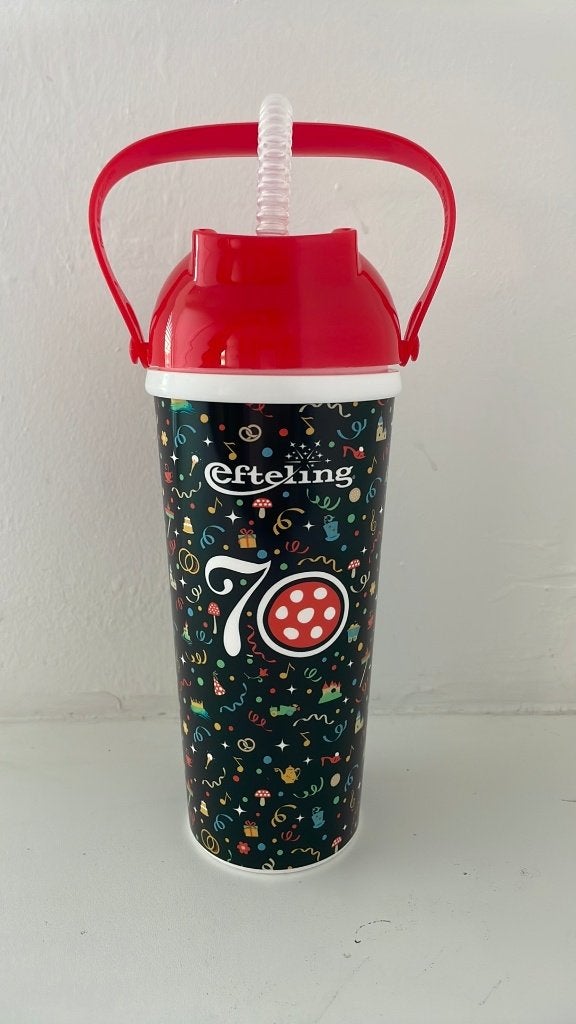 Efteling Jubileum Bidon 70 jaar, Verzamelen, Ophalen of Verzenden, Nieuw, Gebruiksvoorwerp