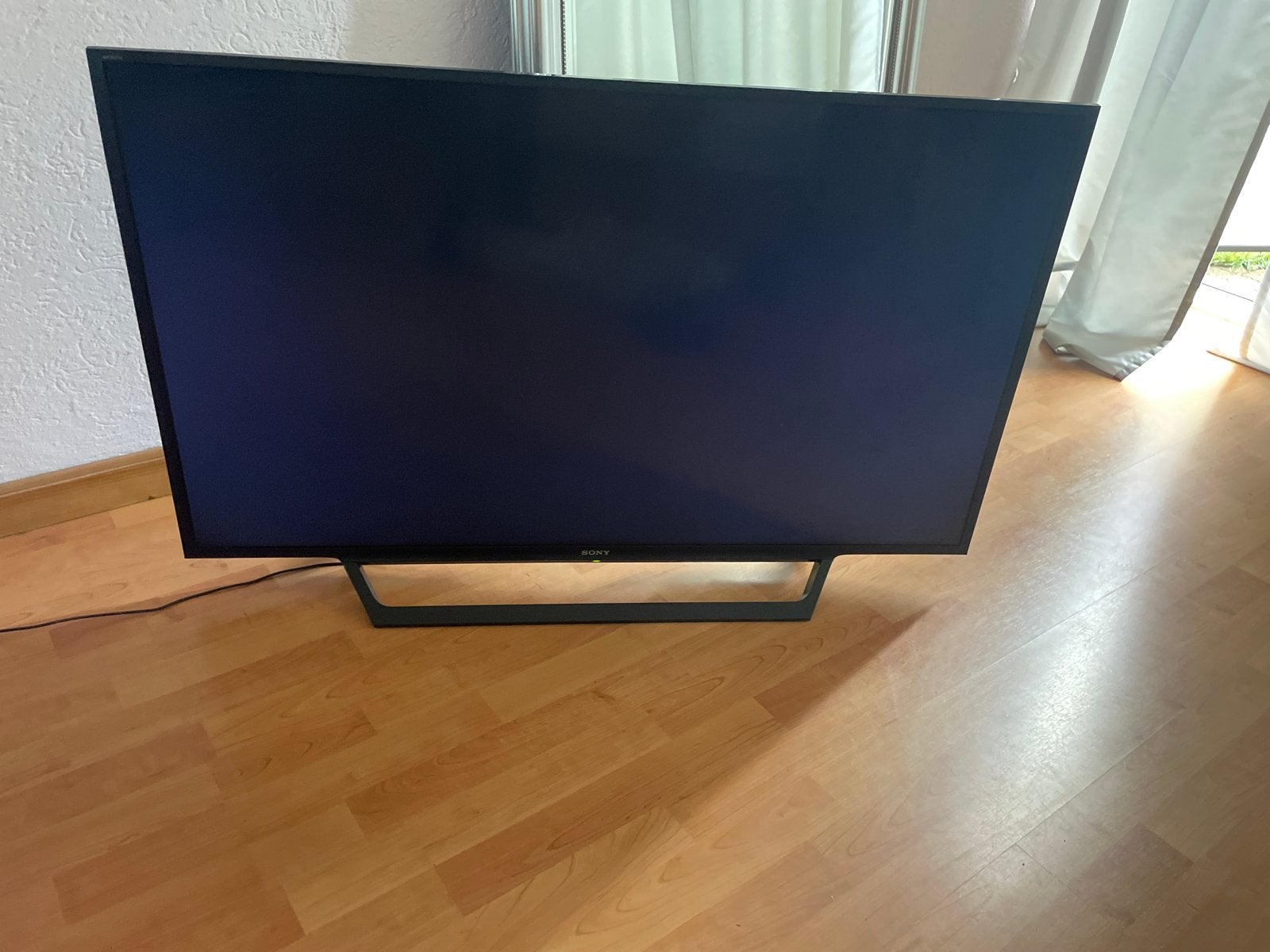 Kapotte Sony 4K Smart TV - Scherm zwart, backlight werkt, Ophalen of Verzenden, Zo goed als nieuw, Sony, 4k (UHD)