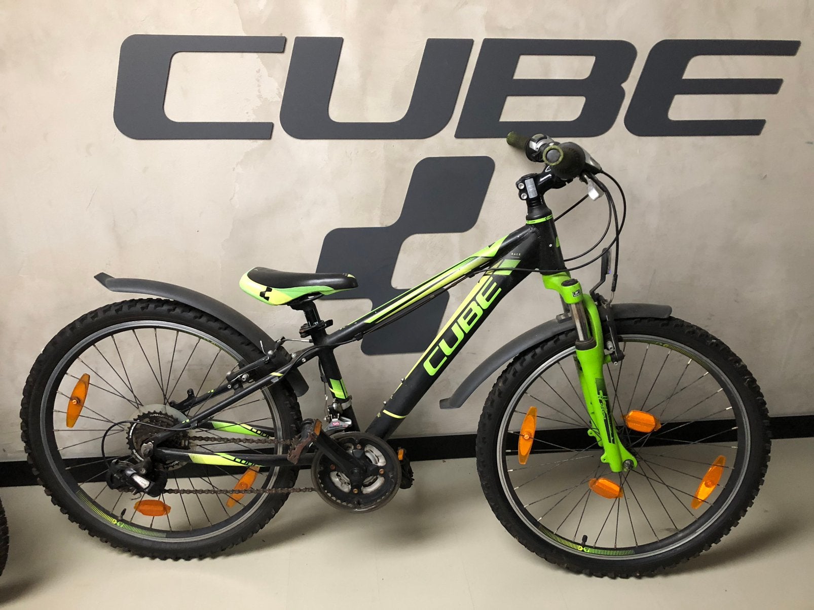 Cube kids race series mtb 24” kinderfiets 24 inch fiets mtb, Fietsen en Brommers, Fietsen | Jongens, Ophalen, Gebruikt, Velgrem