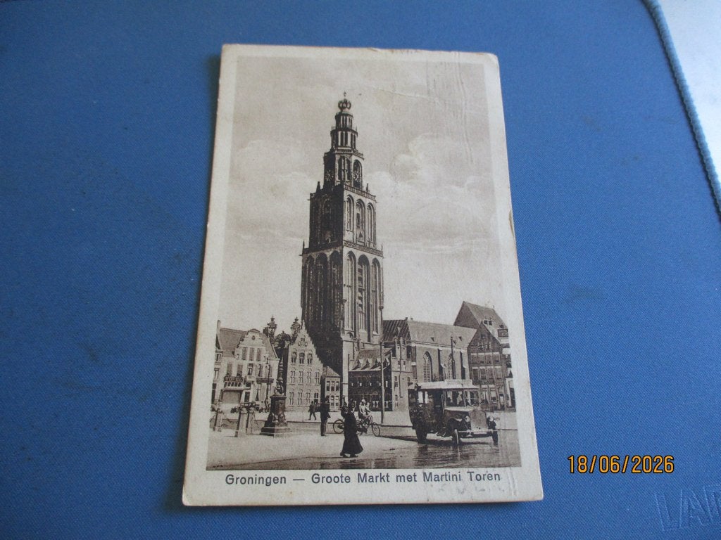 Groningen, Ophalen of Verzenden, Voor 1920, Gelopen, Groningen