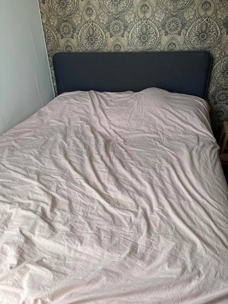 Swiss Sense Tweepersoons boxspring met hoofdbord, Ophalen, Gebruikt, Tweepersoons, 200 cm