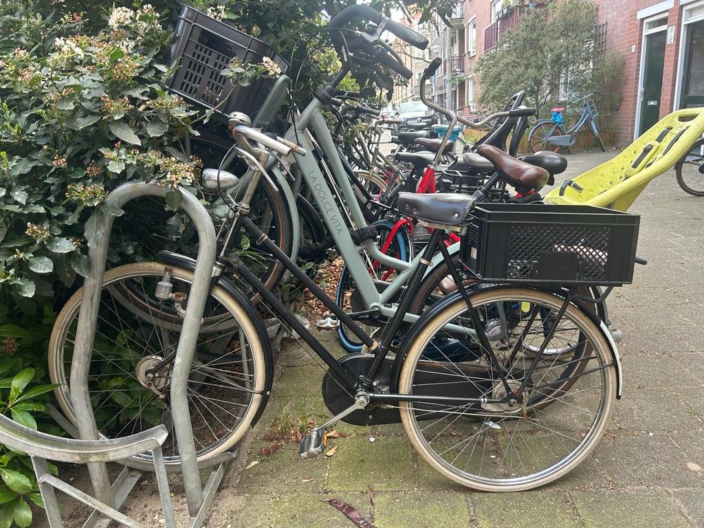 Vintage fiets uit de jaren '50/'60, Fietsen en Brommers, Fietsen | Oldtimers, 55 tot 59 cm, Ophalen of Verzenden, Jaren '60 of nieuwer