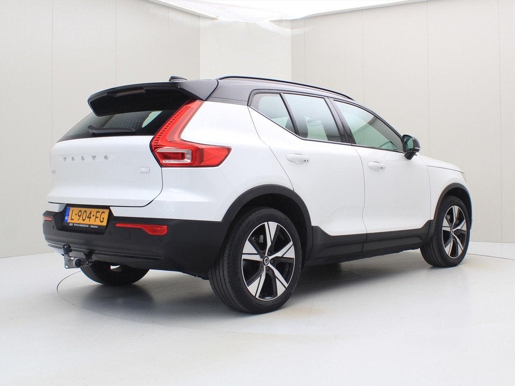 Volvo Xc40 P8 408pk Recharge AWD 91,81% SoH [ TREKHAAK+ACC+S, Auto's, Volvo, Gebruikt, Zwart, Wit, Origineel Nederlands