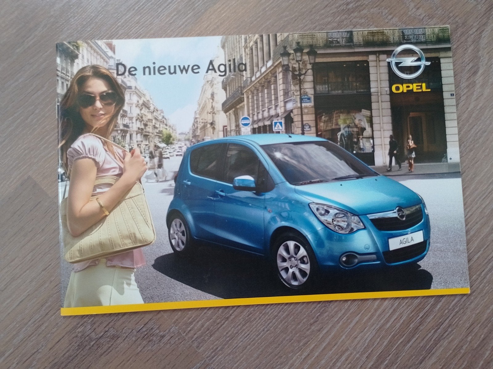 Opel Agila B autofolder, Ophalen of Verzenden, Nieuw, Opel