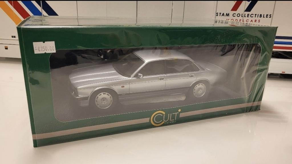 Cult Scale Models Jaguar XJR XJ40 Silver Frost, Overige merken, Auto, Ophalen of Verzenden, Zo goed als nieuw