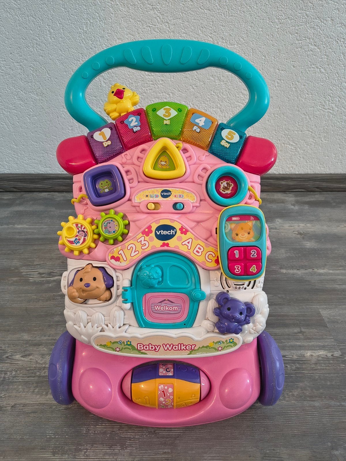 VTech Baby Walker in nieuwstaat, Kinderen en Baby's, Speelgoed | Vtech, Ophalen, Zo goed als nieuw, 6 maanden tot 2 jaar