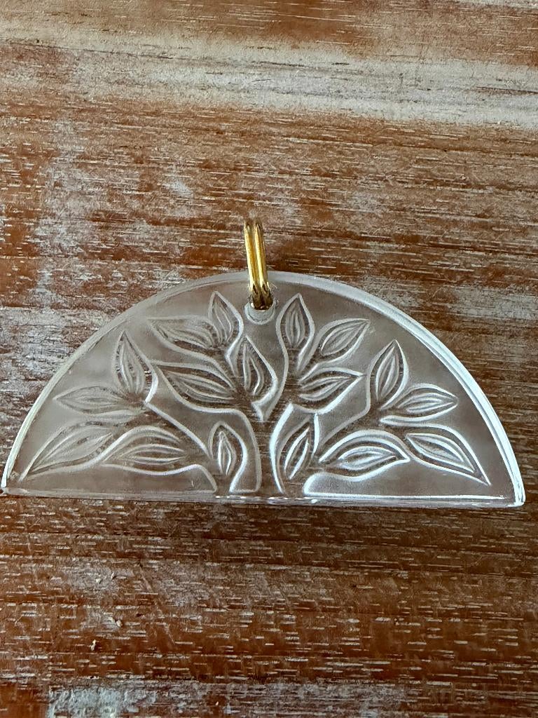 Lalique Hanger Tree of life, origineel, Zo goed als nieuw, Overige kleuren, Overige voorstellingen, Glas of Kristal