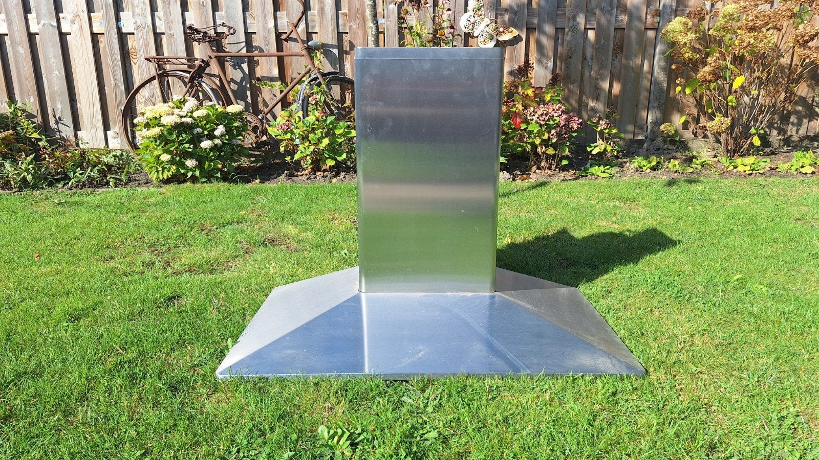 RVS Eilandschouwkap 90x52 cm - Ruilen voor Cola Zero, Ophalen, Gebruikt, Vrijstaand, Eilandschouwkap
