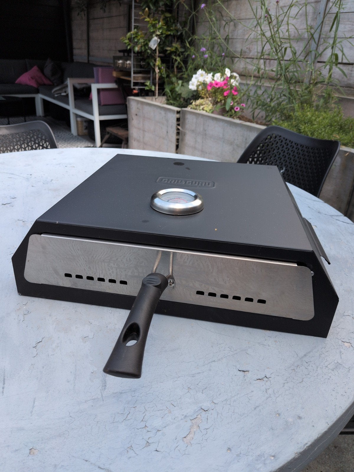Grill Guru Pizzabox - Perfect voor pizza's op de BBQ, Ophalen of Verzenden, Zo goed als nieuw, Grill Guru