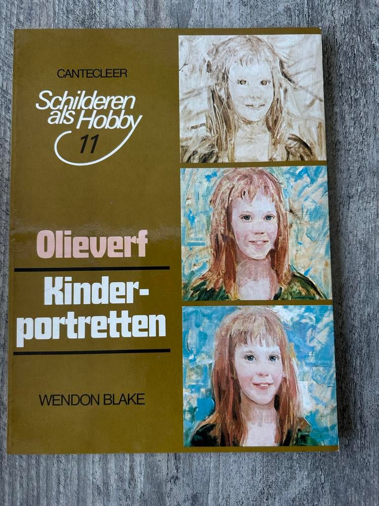 Schilderen als Hobby 11: Olieverf Kinderportretten, Ophalen, Gelezen, Tekenen en Schilderen