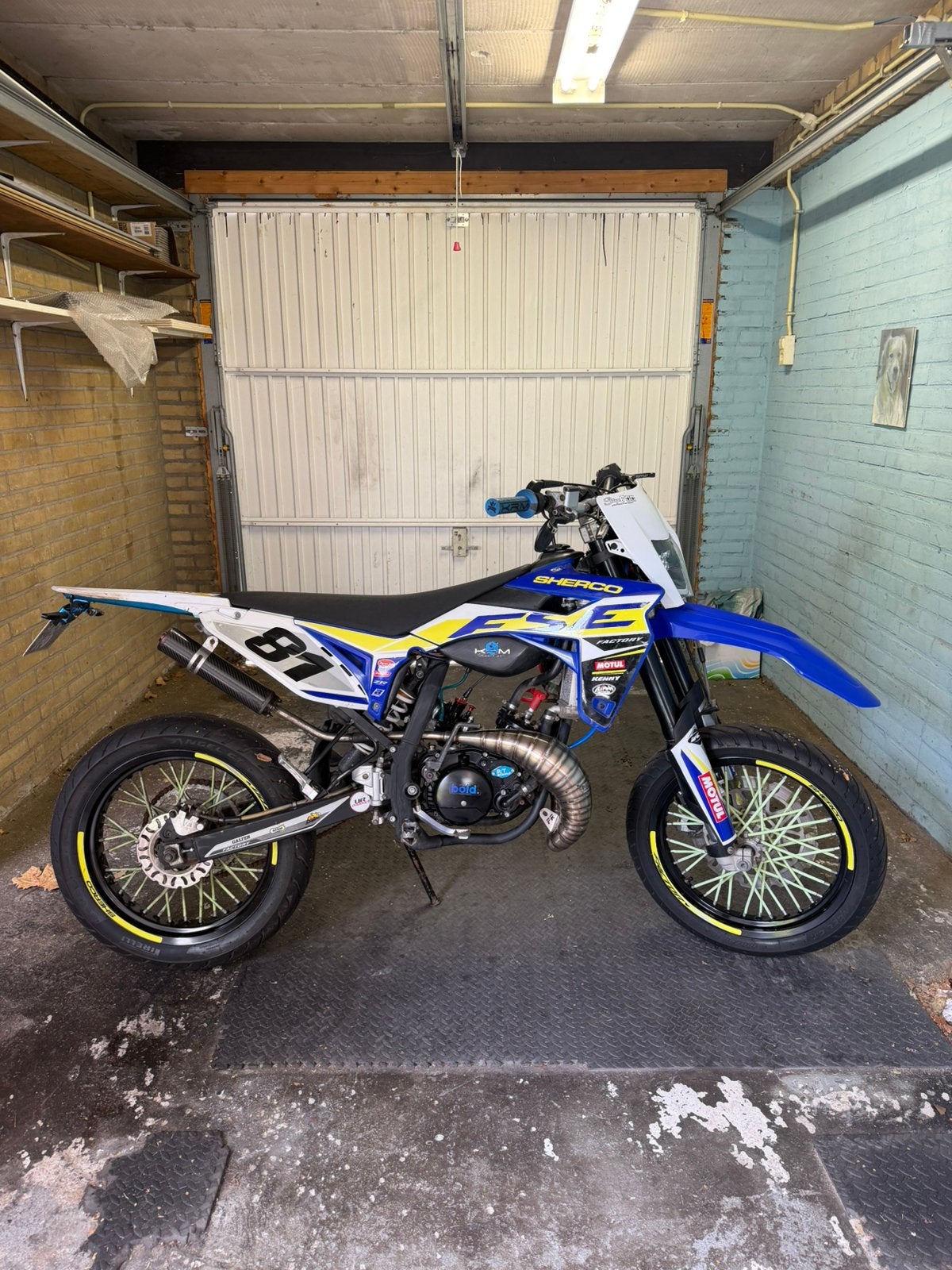 Sherco SM-RS 50 2022 | Snelle Setup | Platek | Accu, Ophalen, 6 versnellingen, Gebruikt, Maximaal 45 km/u