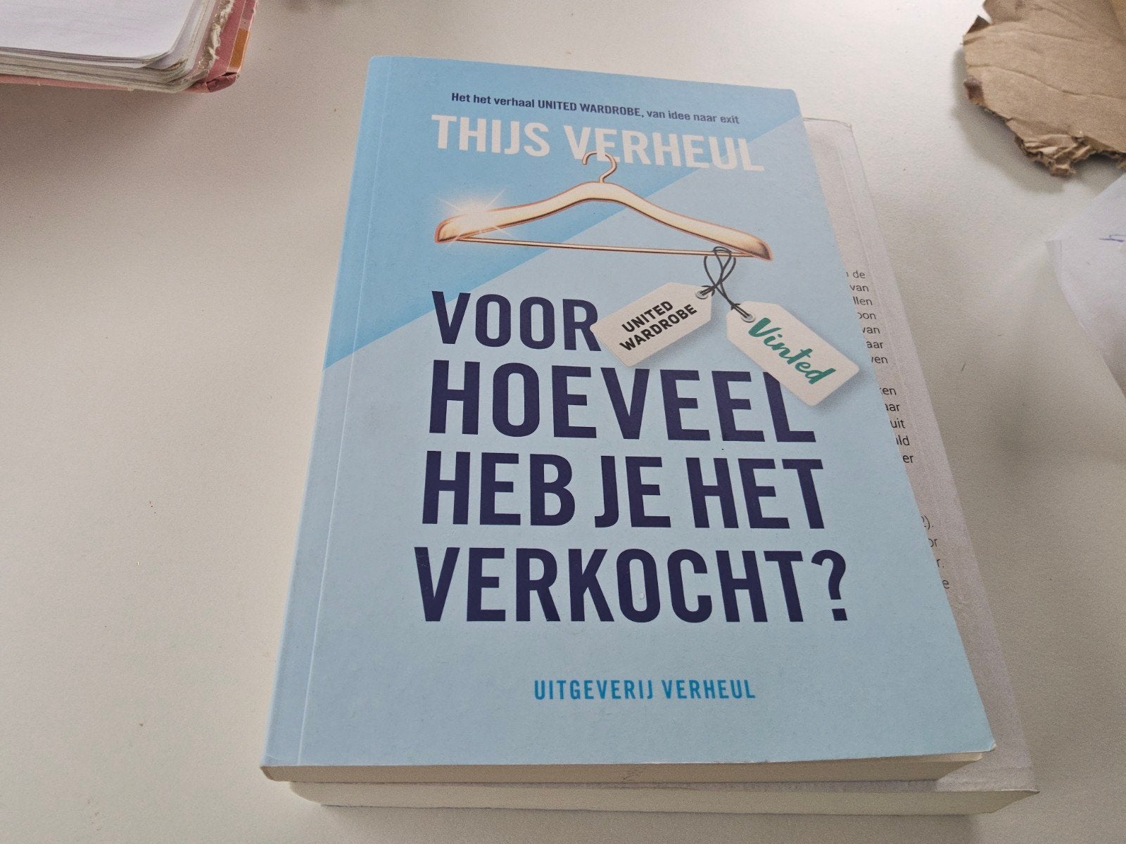 Voor Hoeveel Heb Je Het Verkocht? - Thijs Verheul, Boeken, Ophalen of Verzenden, Zo goed als nieuw, Thijs Verheul, Nederland