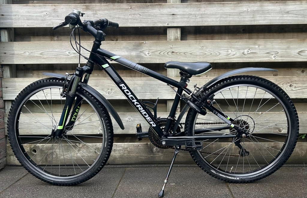 Mountainbike Rockrider ST 500 met extra's en als nieuw!, Ophalen, Zo goed als nieuw, 24 inch
