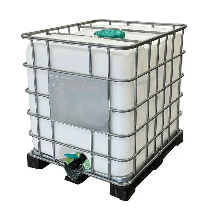 Twee IBC vaten. Met afsluitkraan en in transport kooi, Ophalen of Verzenden