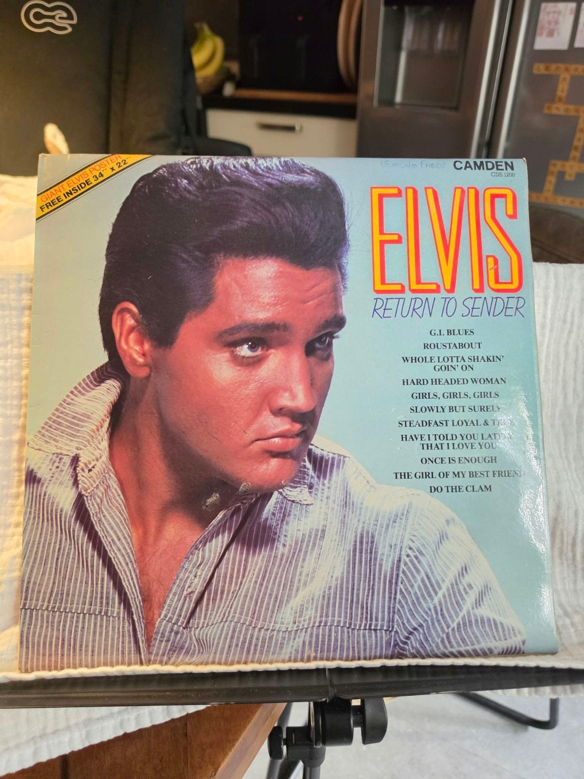 Elvis Presley - Return To Sender LP (Camden), LP, Gebruikt, Pop, Ophalen of Verzenden