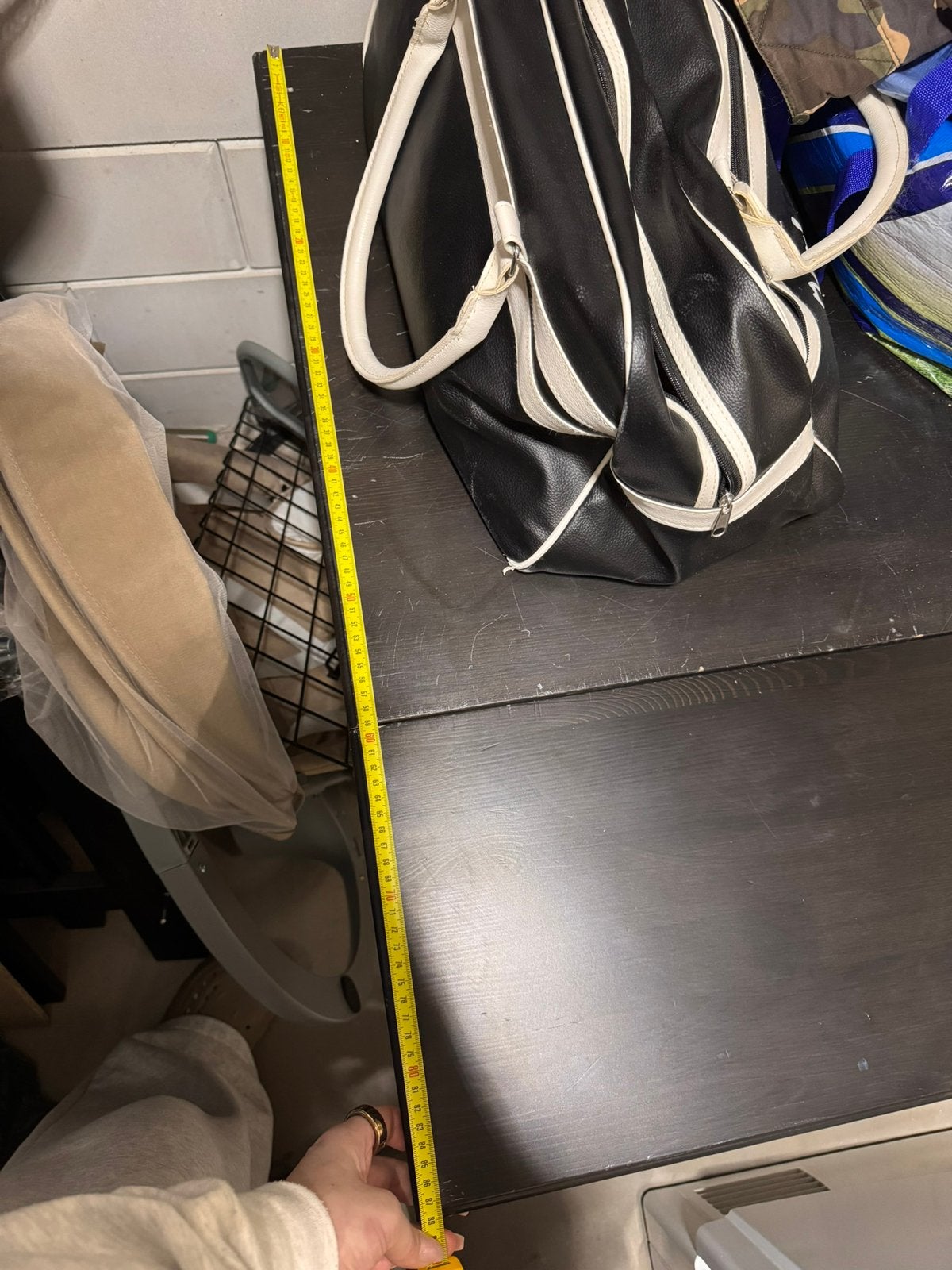Uitklapbare tafel, Huis en Inrichting, Tafels | Eettafels, Gebruikt, 50 tot 100 cm, 50 tot 100 cm, Vier personen, Rechthoekig