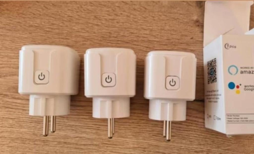 Slimme stekker -smart plug (wifi) met tijdschakelaar en ener, Doe-het-zelf en Verbouw, Elektra en Kabels, Ophalen of Verzenden