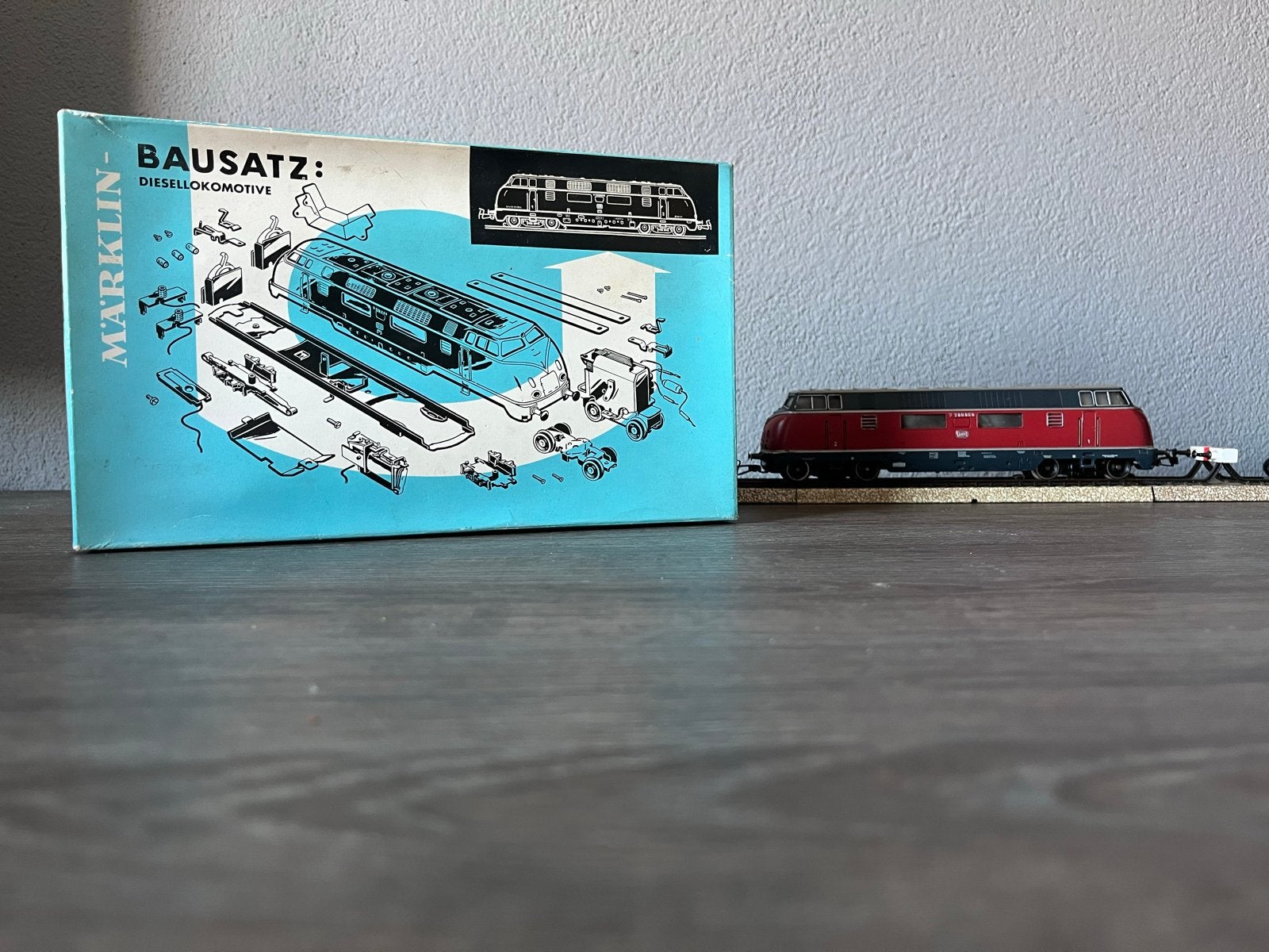 Märklin Diesellocomotief V 200056 met originele doos, Wisselstroom, Gebruikt, Locomotief, Ophalen of Verzenden