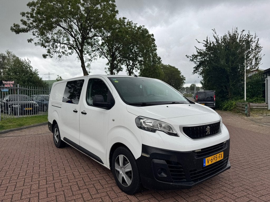 Peugeot Expert 231L 2.0 BlueHDI 120 DC Pro 6PERSONEN, Auto's, Peugeot, Te koop, Overige modellen, ABS, Airbags, Airconditioning
