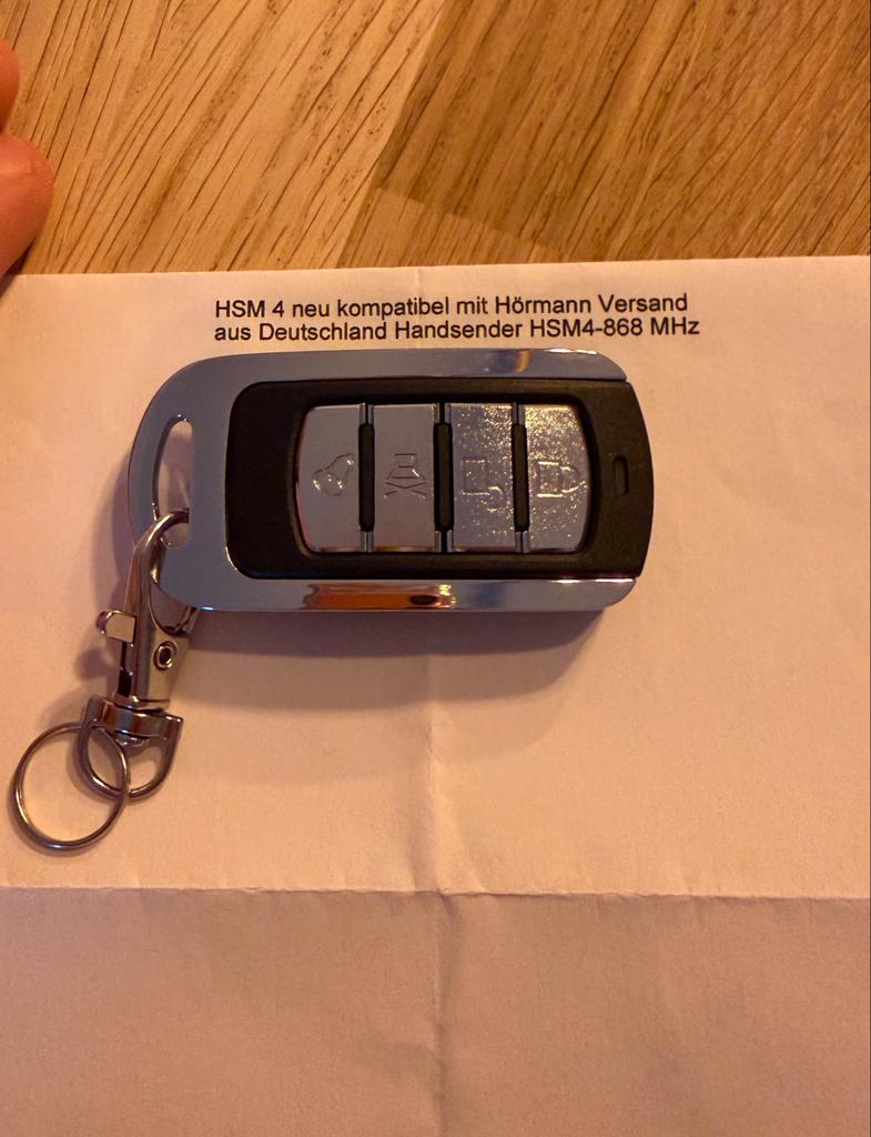 Nieuwe Hörmann compatibele handzender HSM4-868 MHz, Ophalen, Nieuw
