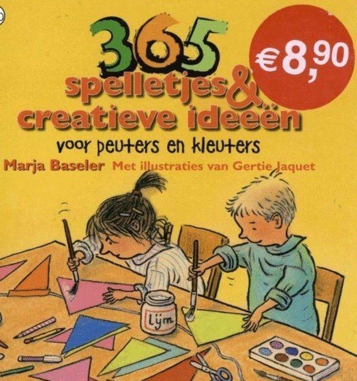 365 spelletjes & ideeen peuters en kleuters - Marja Baseler, Boeken, Kinderboeken | Kleuters, Ophalen, Non-fictie, Jongen of Meisje