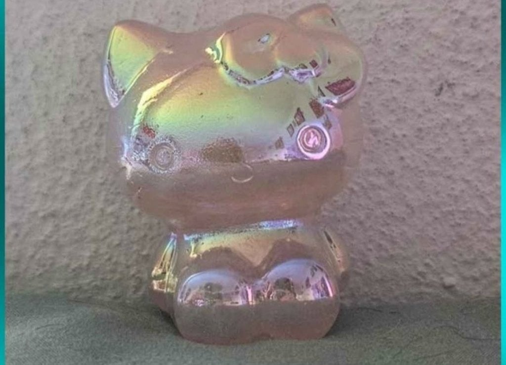 Hello Kitty Edelsteen Angel Aura Kwarts Beeldje, Ophalen of Verzenden, Nieuw