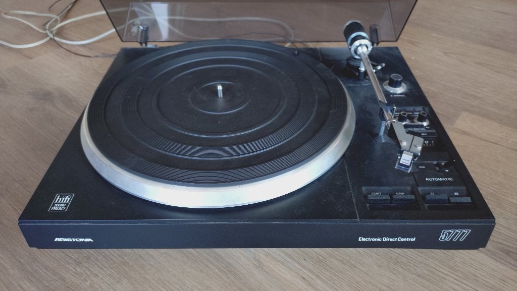 Aristona platenspeler 5777, Ophalen, Philips, Gebruikt, Automatisch