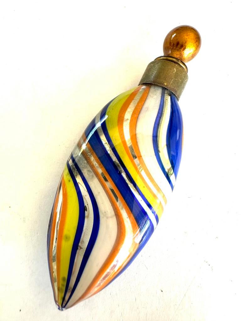 Vintage Murano glas parfumflesje, Verzenden, Gebruikt, Parfumfles