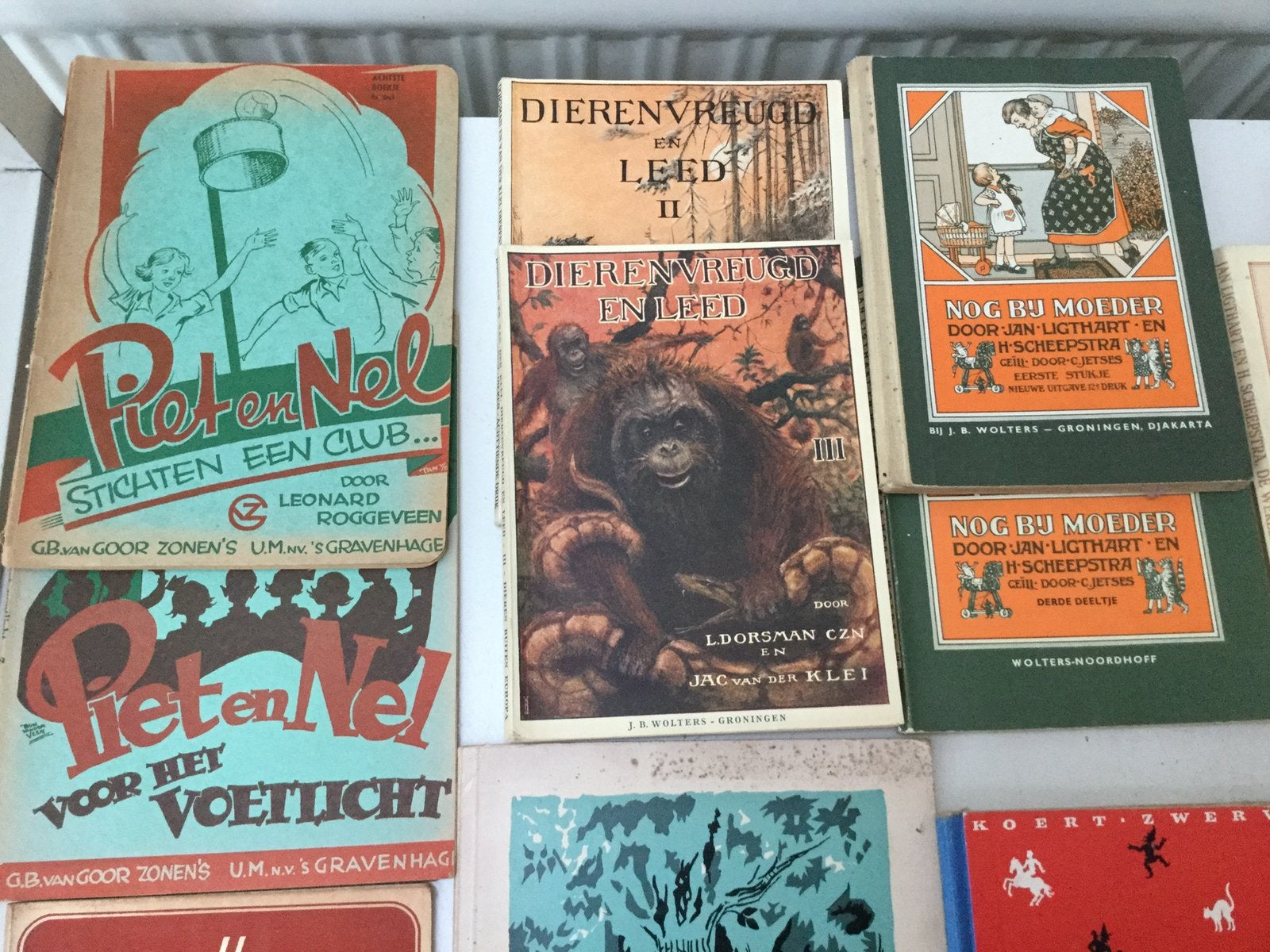 KINDERBOEKEN: Nog bij moeder, Piet en Nel, enz., Ophalen of Verzenden, Gelezen, Non-fictie