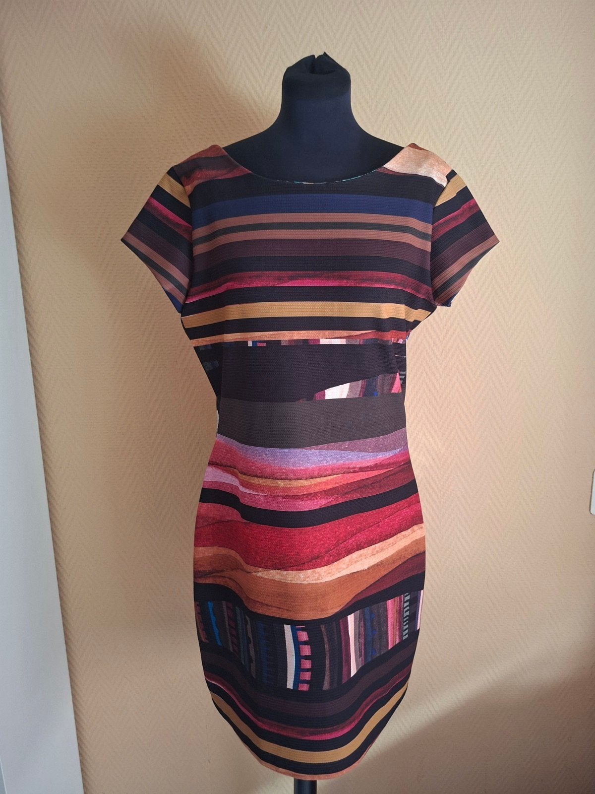 Desigual Zomerjurkje XL - Nieuw met prijskaartje, Meerkleurig, Maat 46/48 (XL) of groter, Nieuw, Ophalen of Verzenden