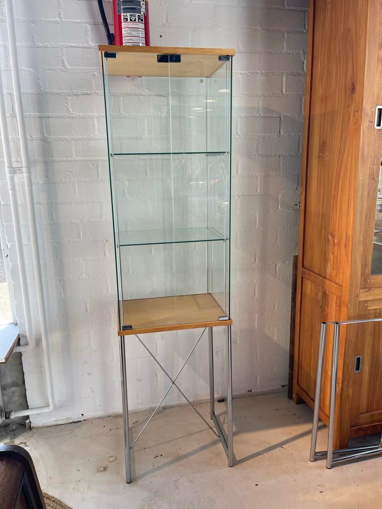Vintage IKEA Rudsta vitrinekast verlichting vitrinekasten, Huis en Inrichting, Ophalen, Minder dan 50 cm, Gebruikt, Geen