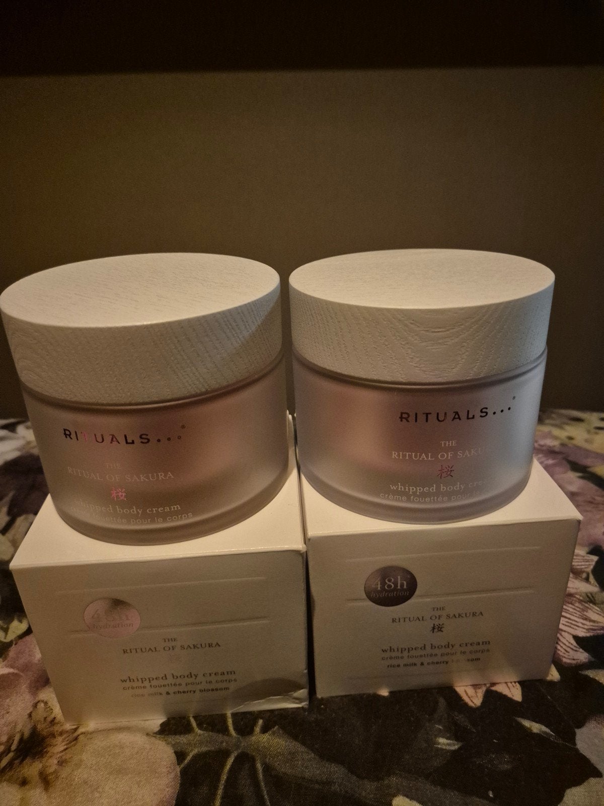 Rituals The Ritual of Sakura Whipped Body Cream (2x), Ophalen of Verzenden, Nieuw, Bodylotion, Crème of Olie