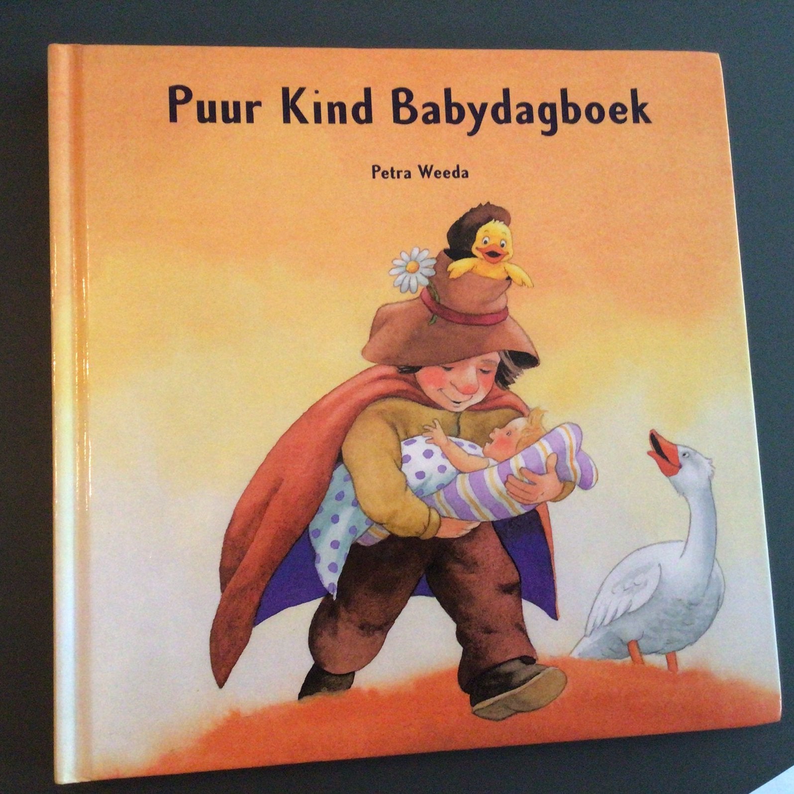 Petra Weeda - Puur kind babydagboek, P. Weeda; A. van der Stel, Ophalen of Verzenden, Zo goed als nieuw, Opvoeding tot 6 jaar