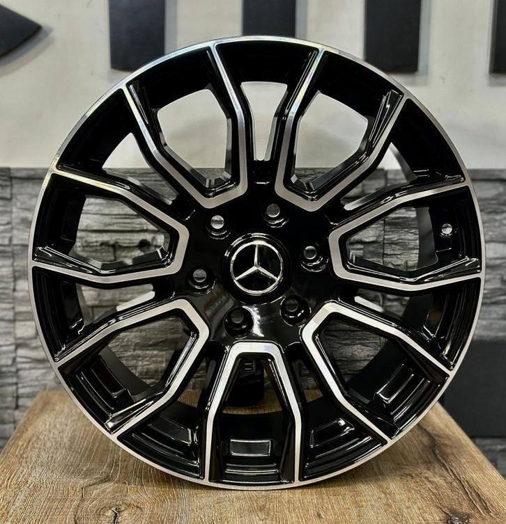 Mercedes Sprinter Crafter 18 inch 6x130 zwart velgen, Niet ingevuld, Velg(en), Niet ingevuld, Nieuw